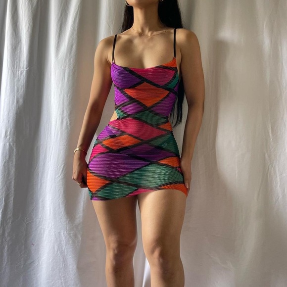 SUMMER MESH DRESS - Picture 4 of 4